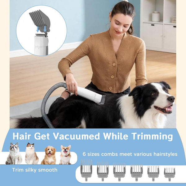 Pet Grooming Vacuum Kit