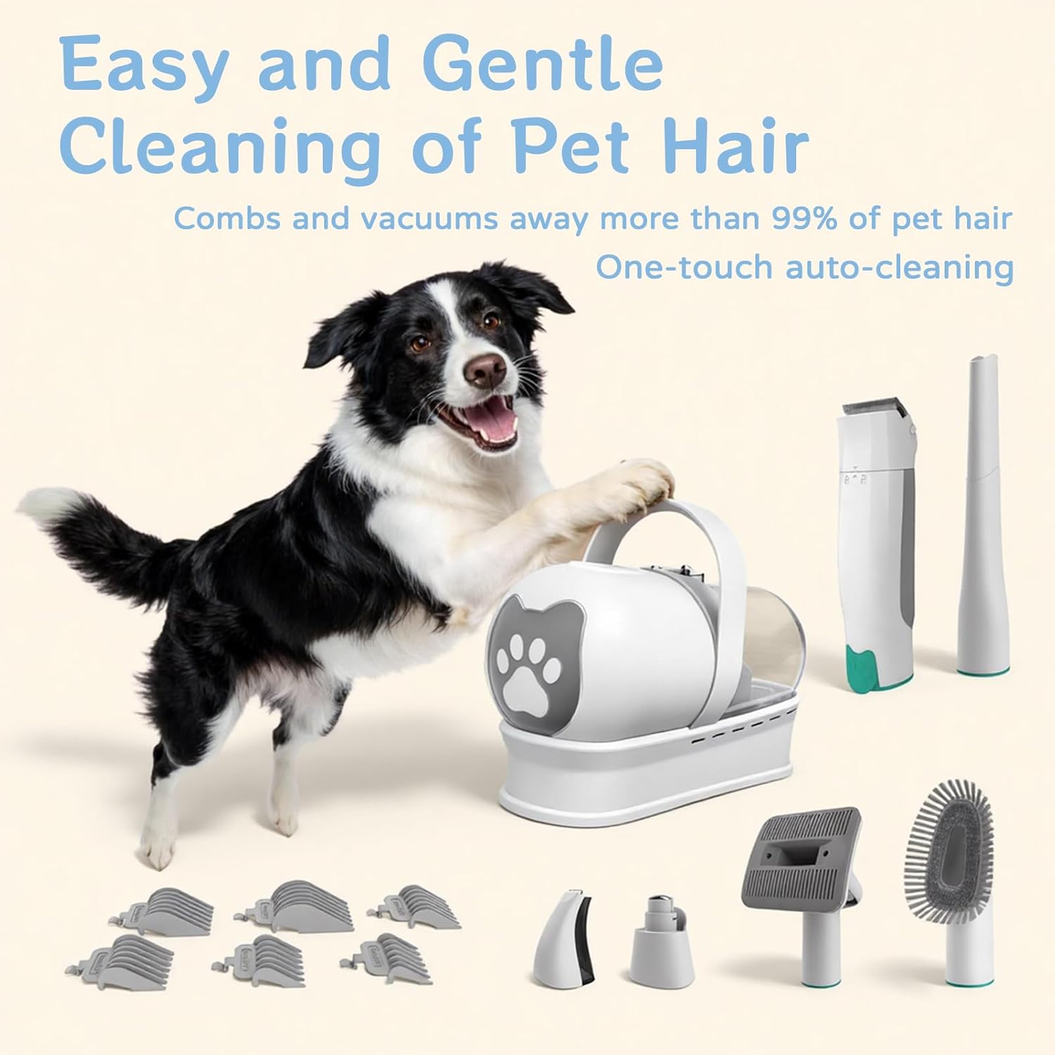 Pet Grooming Vacuum Kit