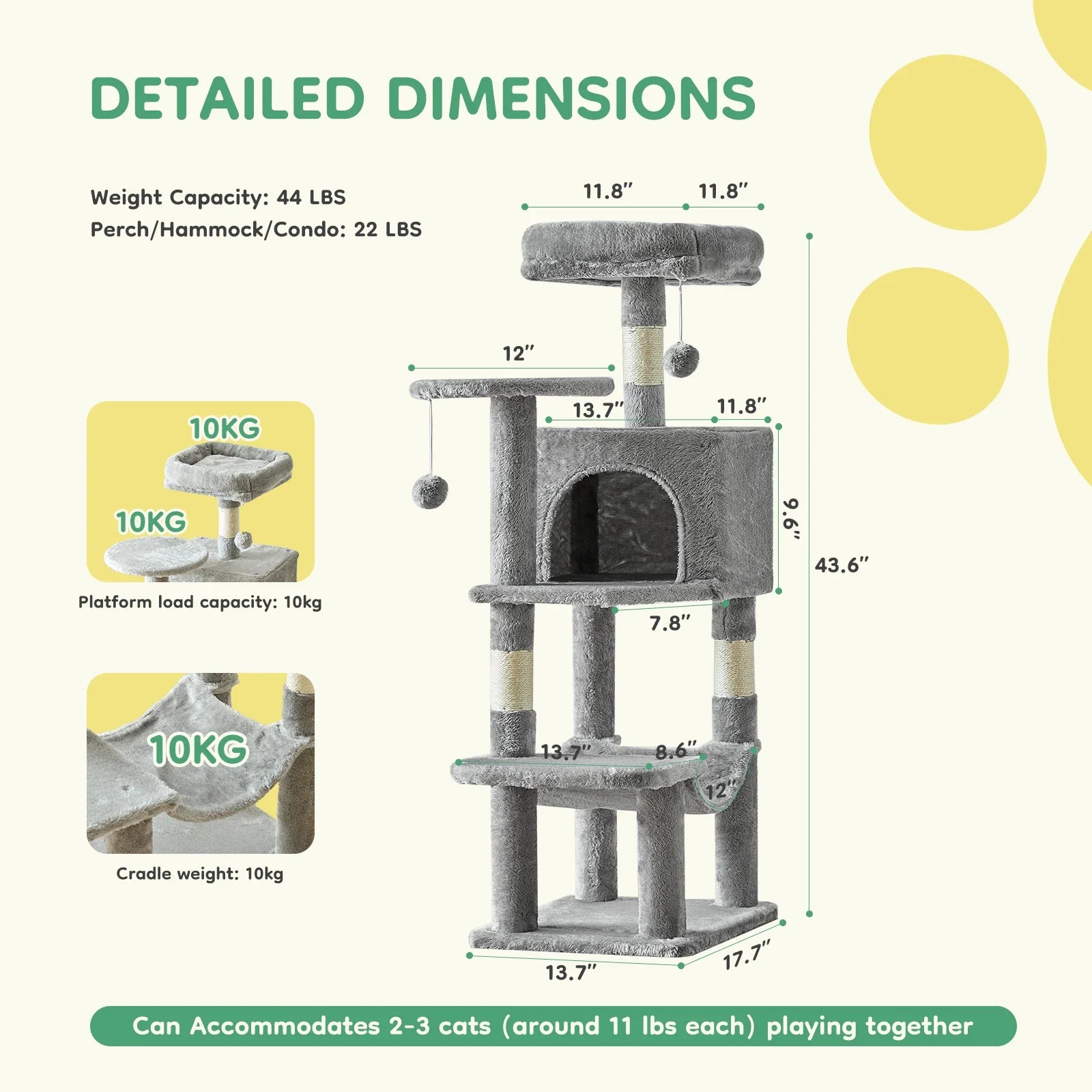 Ultimate Cat Tree Adventure Tower